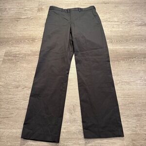 Express Pants Mens 30 Black Producer Straight Leg‎ 30x31 Preppy Casual Adult